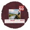Dark Red Suede Mat Board for 20x20 Frames - Fits 12x12 Photos